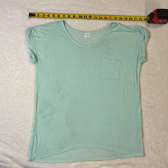 Tresics Light Blue Cuffed-Sleeve Tee – Women’s Medium - Picture 3 of 9